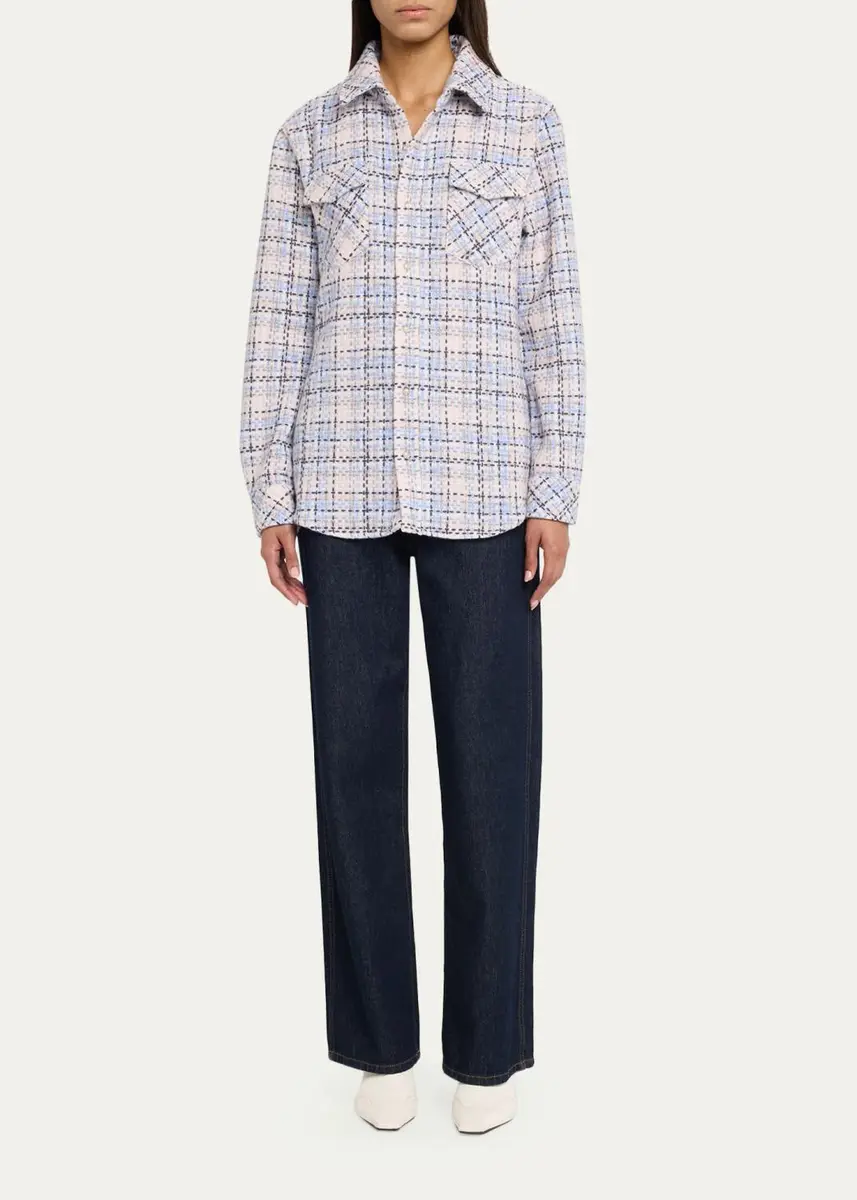 God’s True Cashmere Rosewood Waffle Cashmere Button-Down Shirt | Thumbnail 2 God’s True Cashmere Rosewood Waffle Cashmere Button-Down Shirt | Thumbnail 2