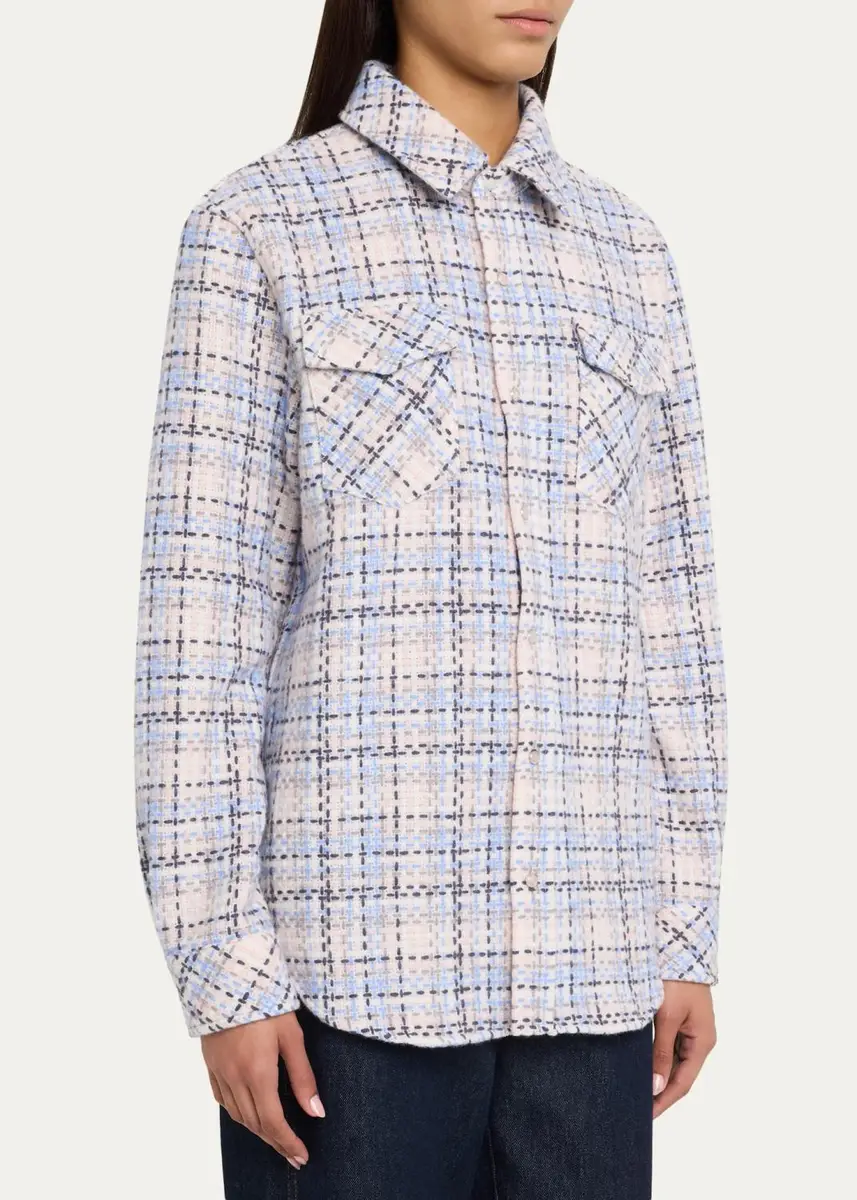 God’s True Cashmere Rosewood Waffle Cashmere Button-Down Shirt | Thumbnail 4 God’s True Cashmere Rosewood Waffle Cashmere Button-Down Shirt | Thumbnail 4