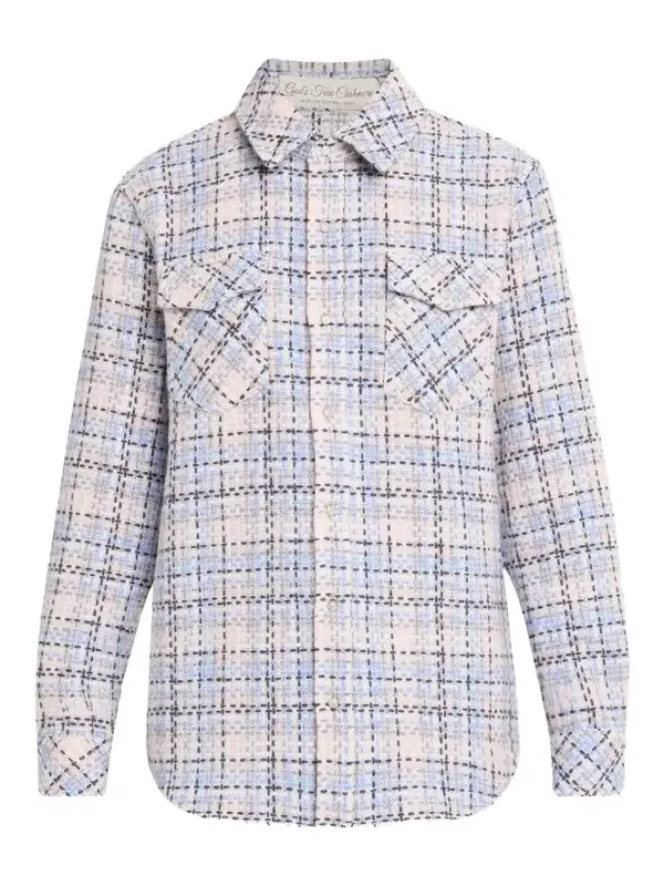 Rosewood Waffle Cashmere Button-Down Shirt Rosewood Waffle Cashmere Button-Down Shirt