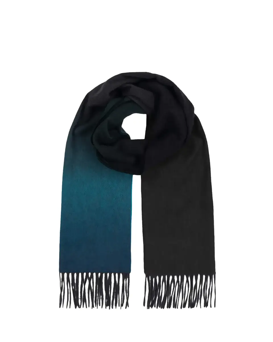 Begg x Co Men's Cashmere Ombre Scarf | Thumbnail 2 Begg x Co Men's Cashmere Ombre Scarf | Thumbnail 2