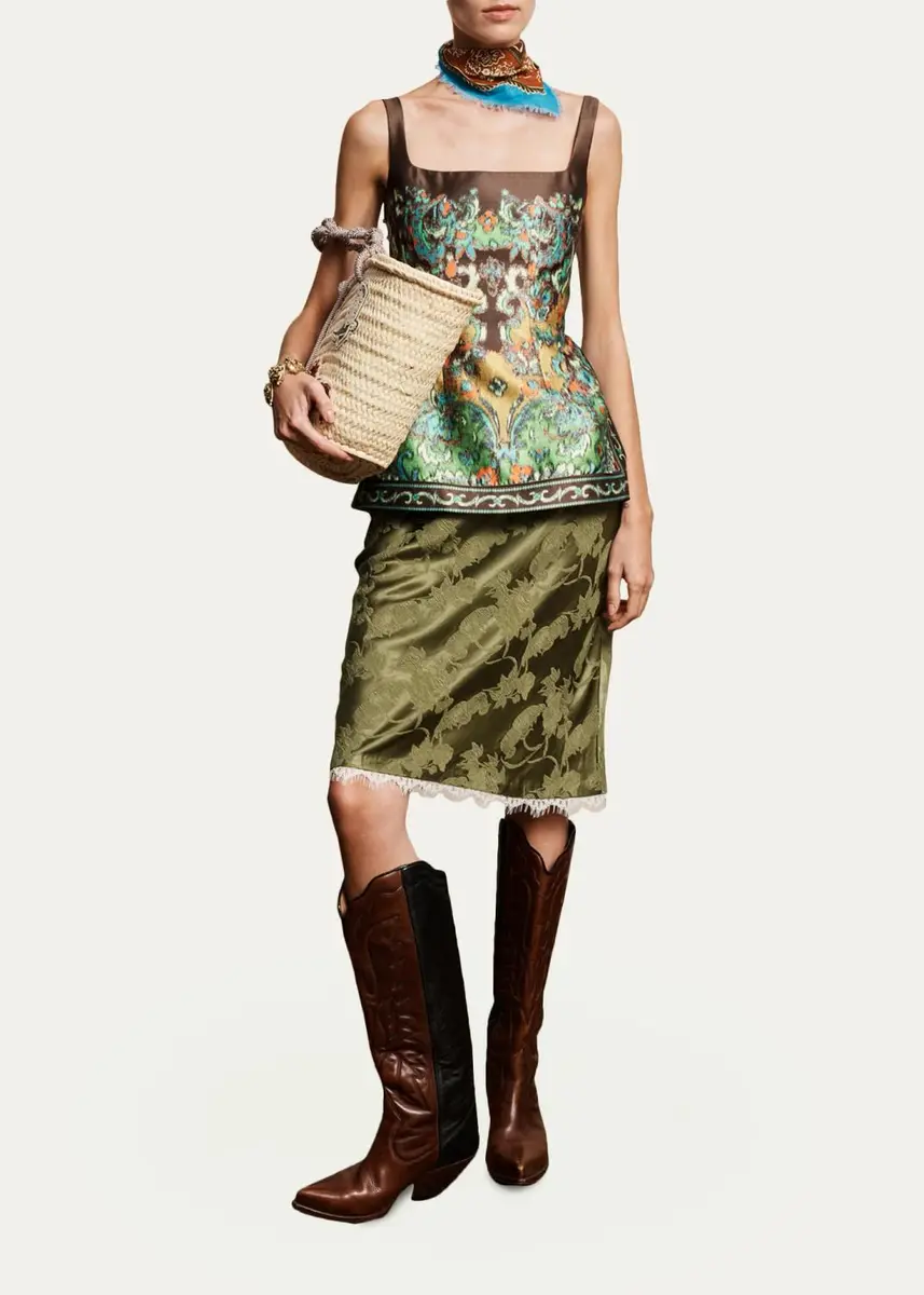 ALÉMAIS Winifred Bias Slip Skirt | Thumbnail 2 ALÉMAIS Winifred Bias Slip Skirt | Thumbnail 2