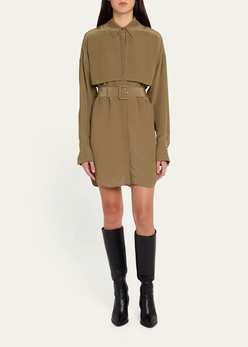 Veronica Beard Darlis Tunic Shirtdress | Thumbnail 2 Veronica Beard Darlis Tunic Shirtdress | Thumbnail 2
