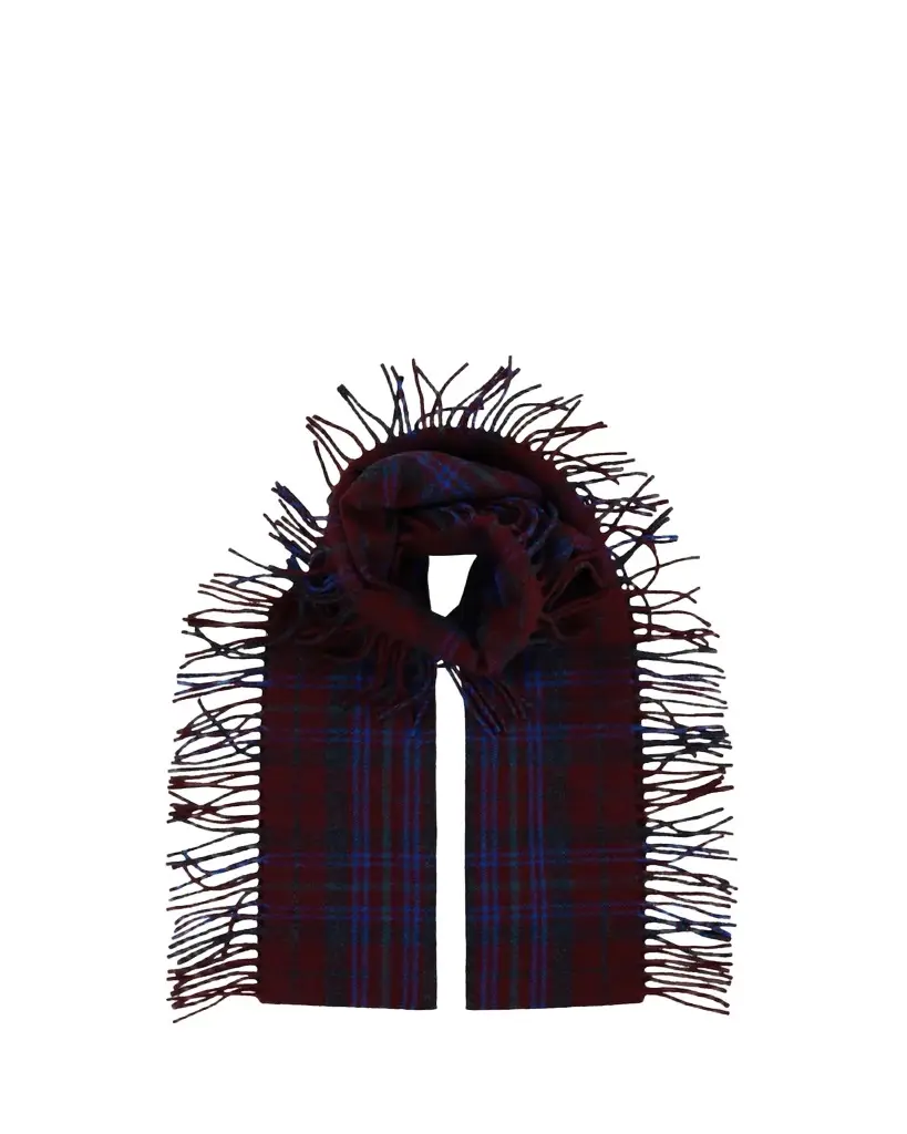 Begg x Co Men's Collessie Wool and Cashmere Plaid Scarf