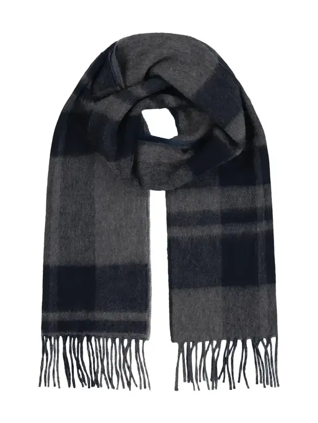 Men's Arran Taransey Cashmere Plaid Scarf Men's Arran Taransey Cashmere Plaid Scarf