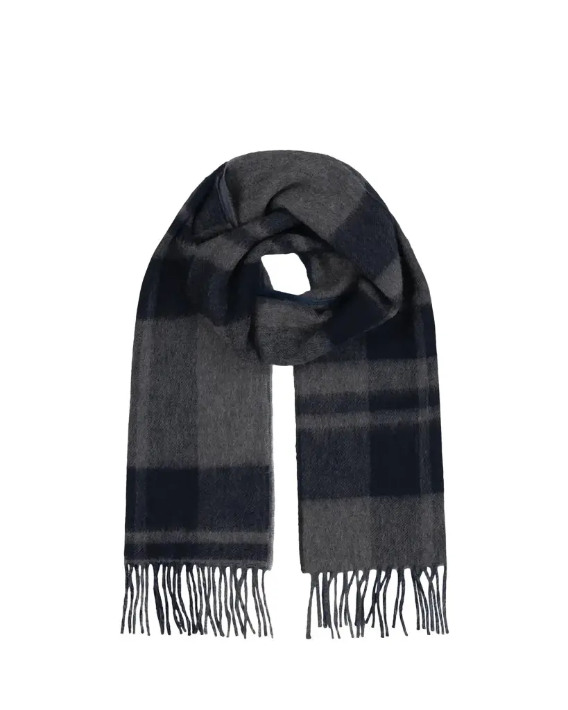Begg x Co Men's Arran Taransey Cashmere Plaid Scarf