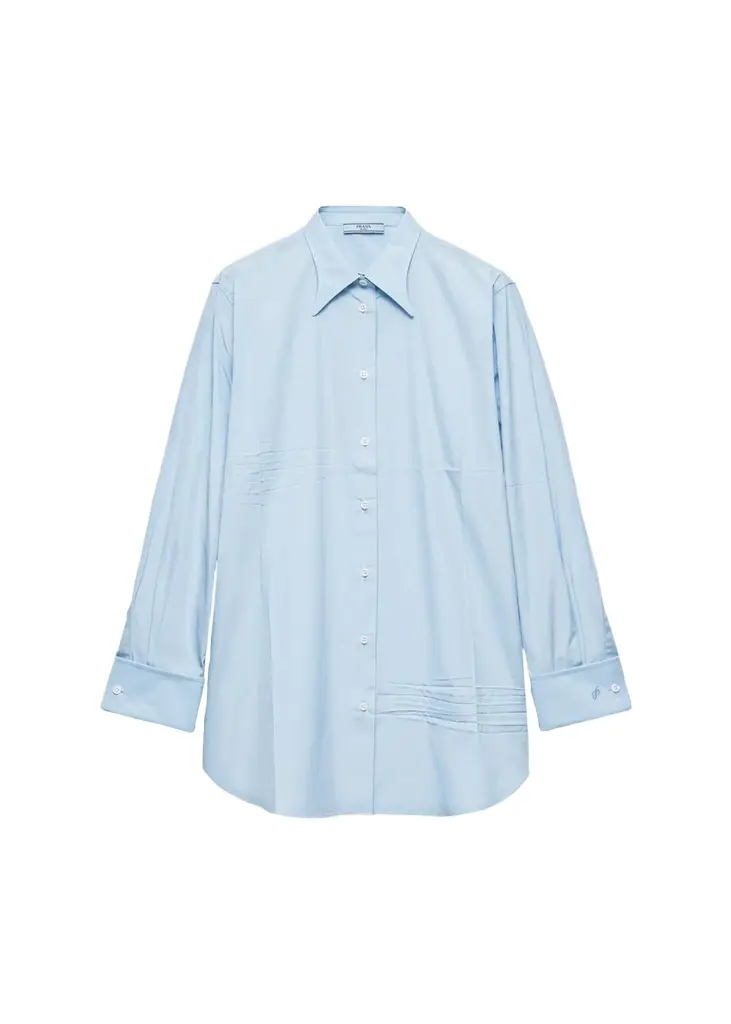 Cotton Poplin Button-Down Shirt Cotton Poplin Button-Down Shirt