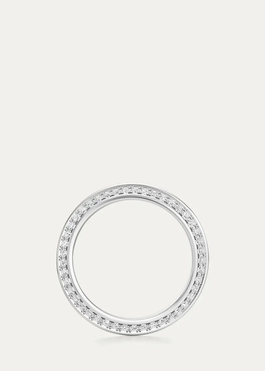 Bhansali 18K White Gold Diamond Band Ring | Thumbnail 2 Bhansali 18K White Gold Diamond Band Ring | Thumbnail 2