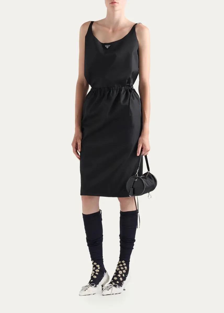 Prada Re-Nylon Sleeveless Scoop-Neck Top | Thumbnail 2