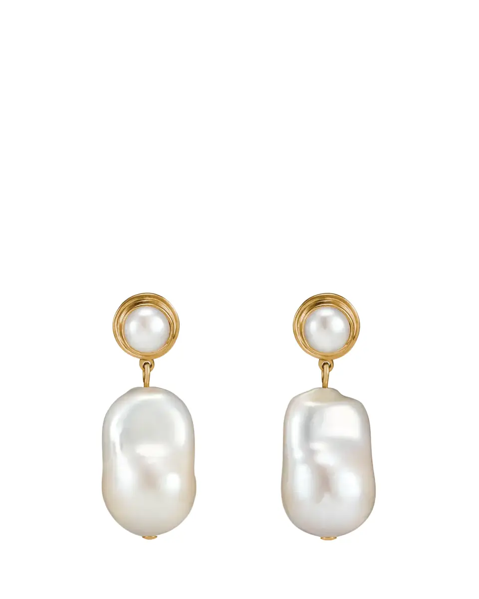 AGMES Delphine Earrings with Pearls | Thumbnail 2 AGMES Delphine Earrings with Pearls | Thumbnail 2