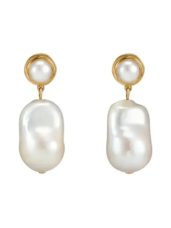 Delphine Earrings with Pearls Delphine Earrings with Pearls