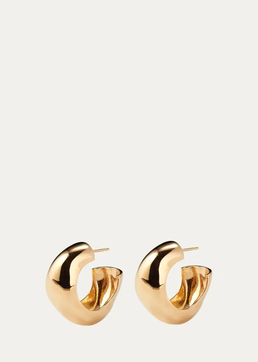 AGMES Small Celia Hoop Earrings | Thumbnail 2 AGMES Small Celia Hoop Earrings | Thumbnail 2