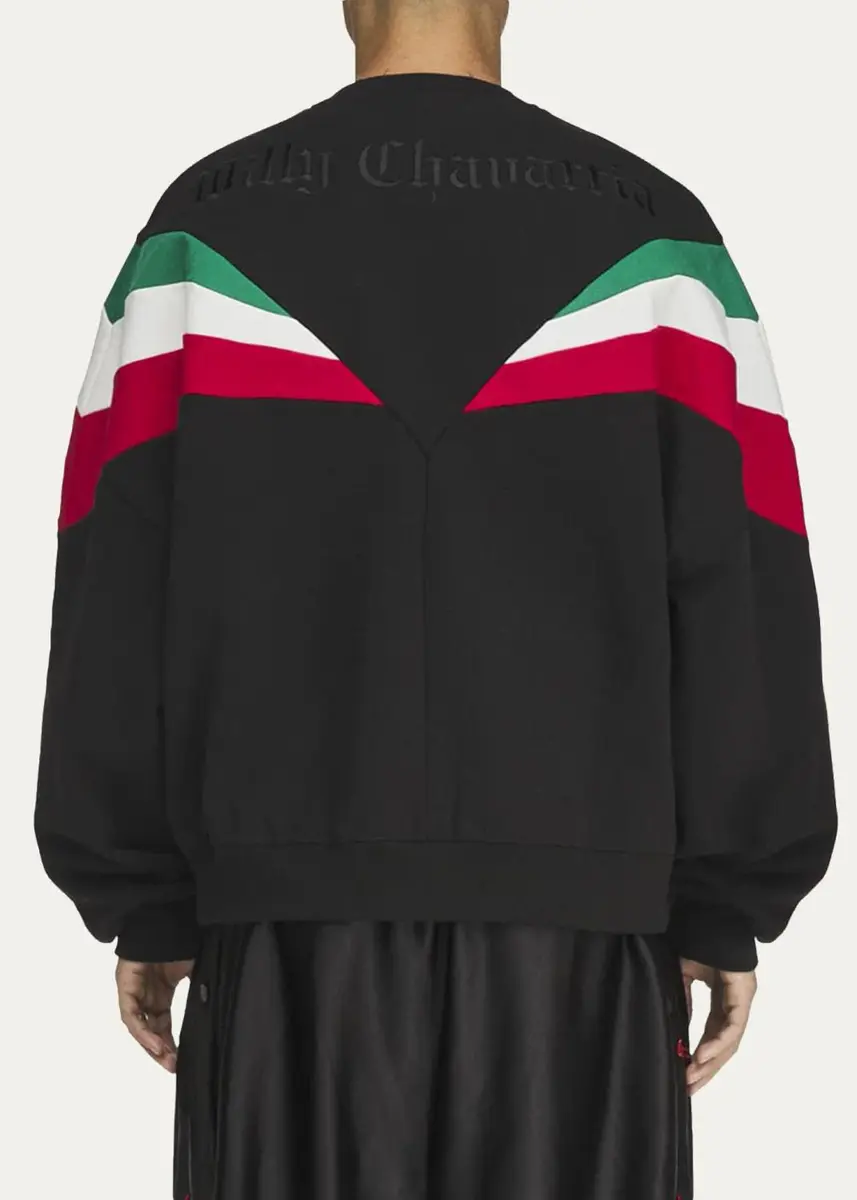 Adidas Men's x Willy Chavarria Chicano Cotton Sweatshirt | Thumbnail 3