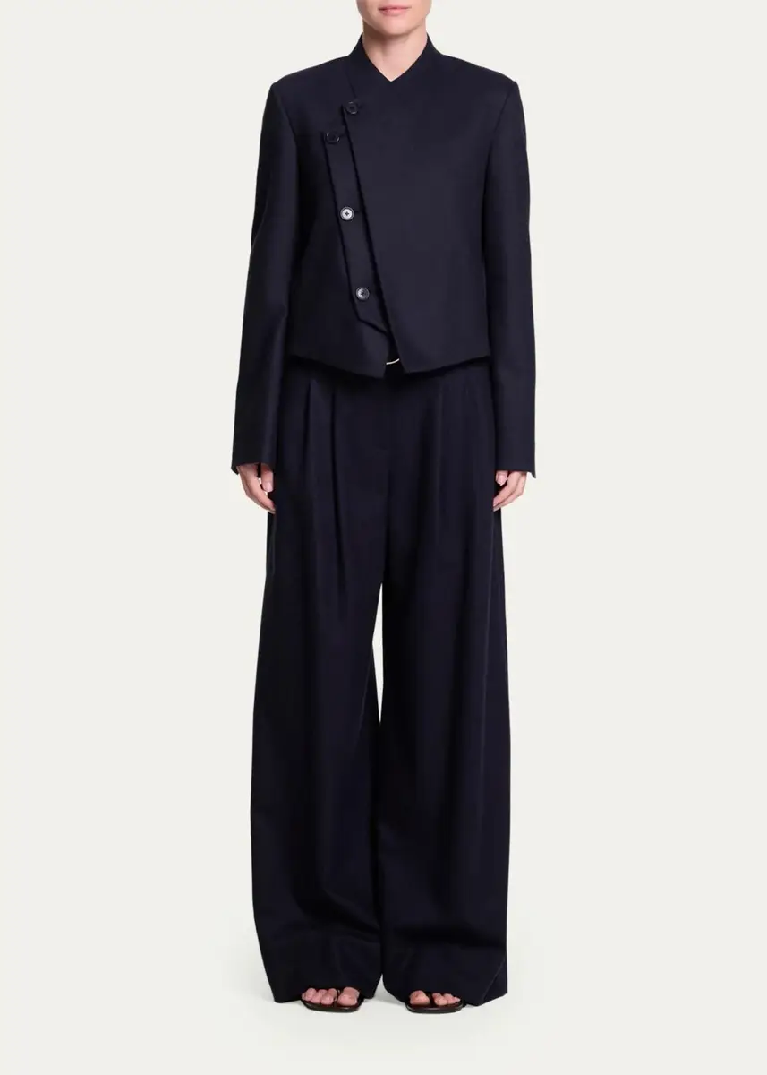 TWP Avery Wool-Silk Blend Wide-Leg Pants | Thumbnail 2 TWP Avery Wool-Silk Blend Wide-Leg Pants | Thumbnail 2