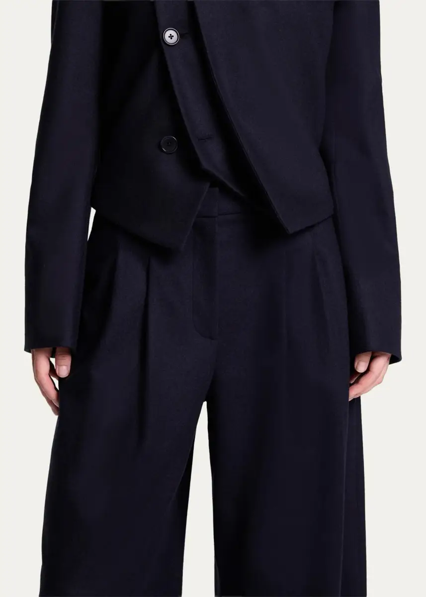 TWP Avery Wool-Silk Blend Wide-Leg Pants | Thumbnail 5 TWP Avery Wool-Silk Blend Wide-Leg Pants | Thumbnail 5