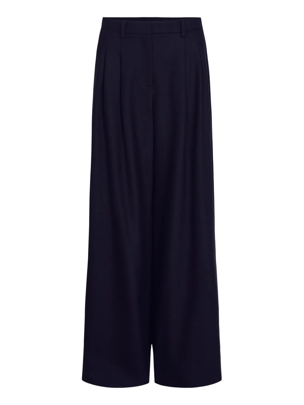 TWP Avery Wool-Silk Blend Wide-Leg Pants