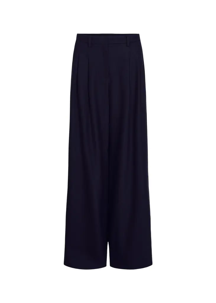 Avery Wool-Silk Blend Wide-Leg Pants Avery Wool-Silk Blend Wide-Leg Pants