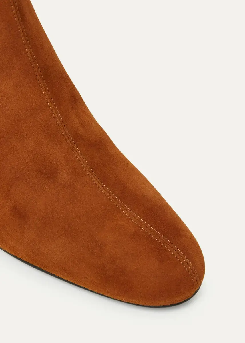 Proenza Schouler 60mm Uma Suede Ankle Boots | Thumbnail 3