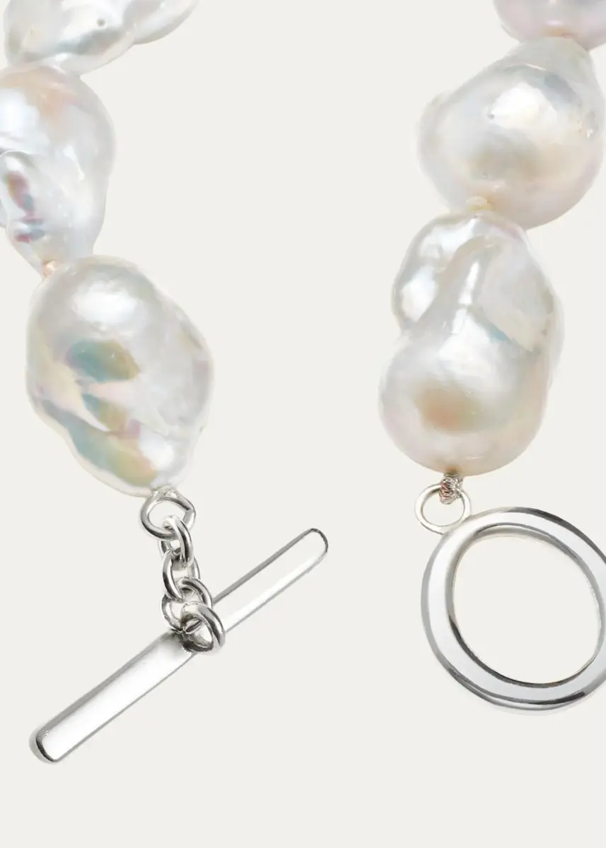 AGMES Baroque Pearl Toggle Bracelet | Thumbnail 2 AGMES Baroque Pearl Toggle Bracelet | Thumbnail 2