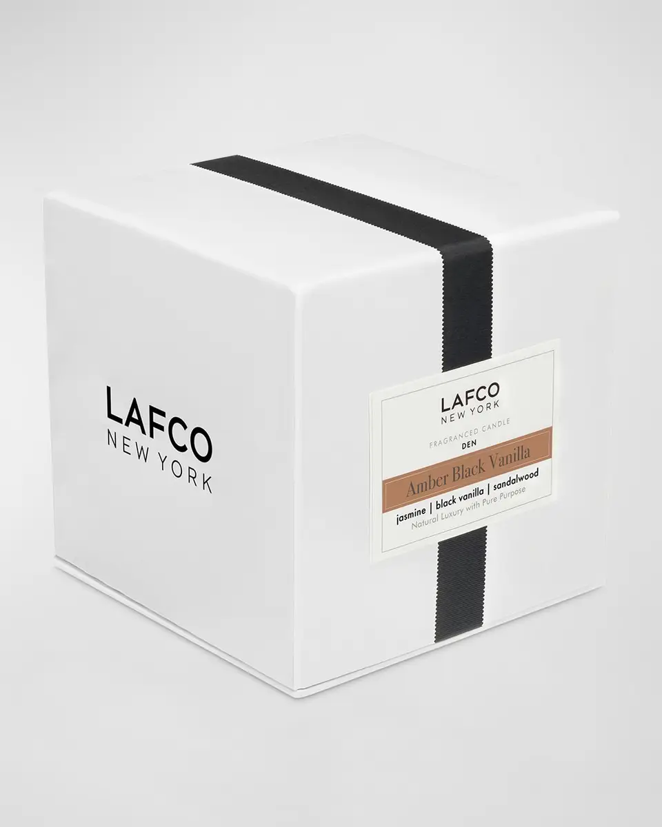 LAFCO New York Amber Black Vanilla Signature 15.5oz Candle | Thumbnail 3 LAFCO New York Amber Black Vanilla Signature 15.5oz Candle | Thumbnail 3