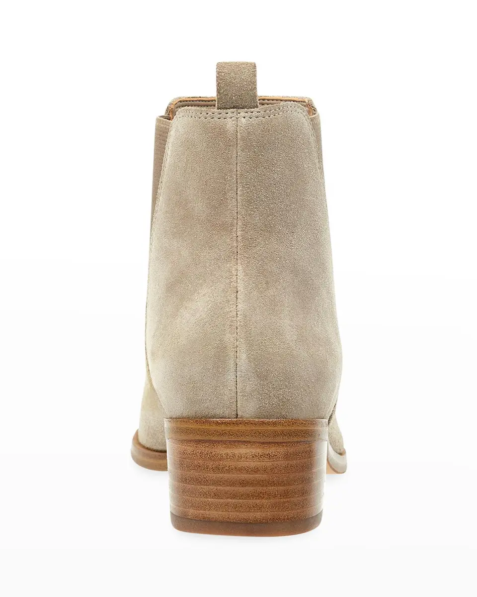 Marc Fisher LTD Yale Leather Pointed Chelsea Booties | Thumbnail 4