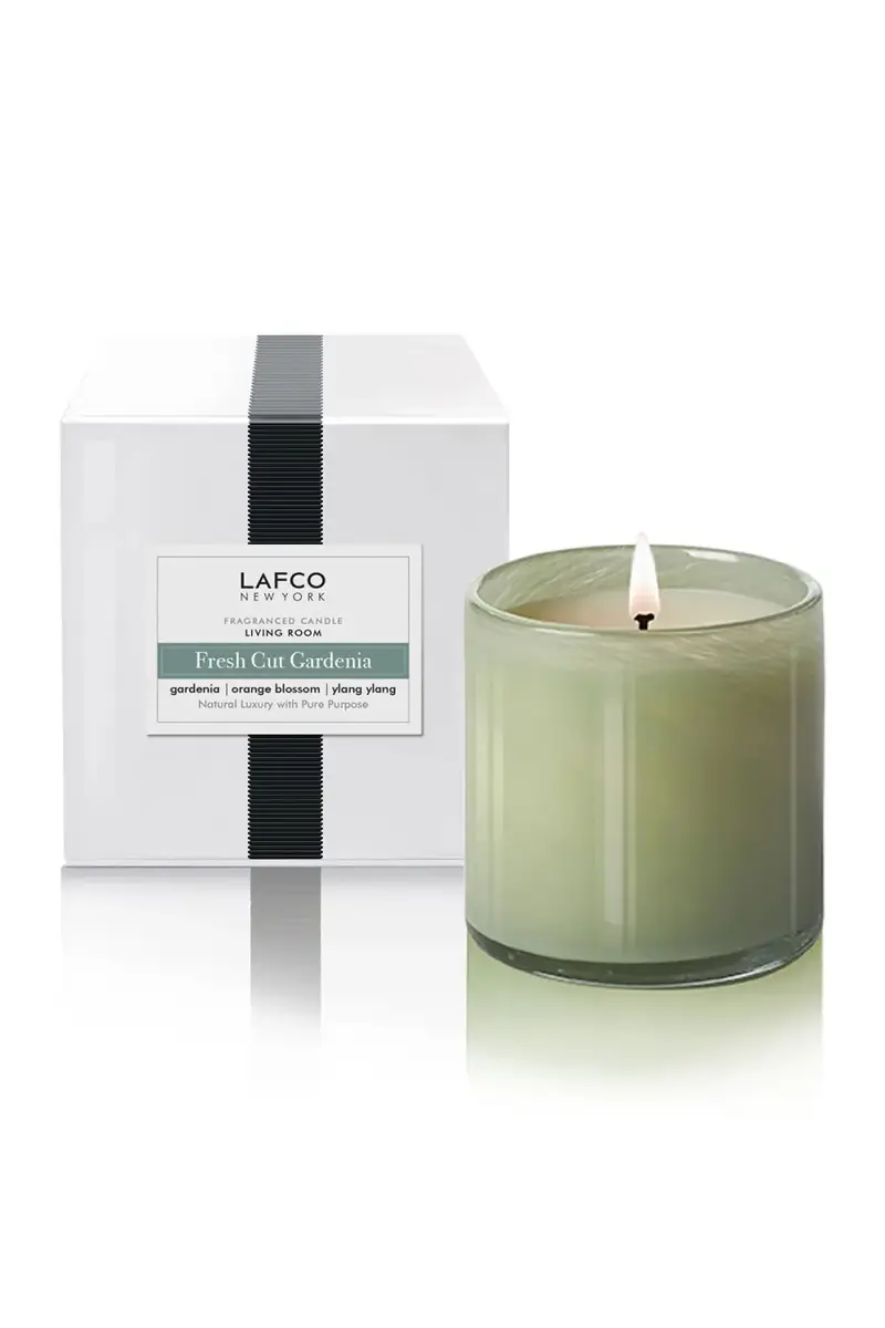 LAFCO New York 6.5 oz. Fresh Cut Gardenia Classic Candle | Thumbnail 2 LAFCO New York 6.5 oz. Fresh Cut Gardenia Classic Candle | Thumbnail 2