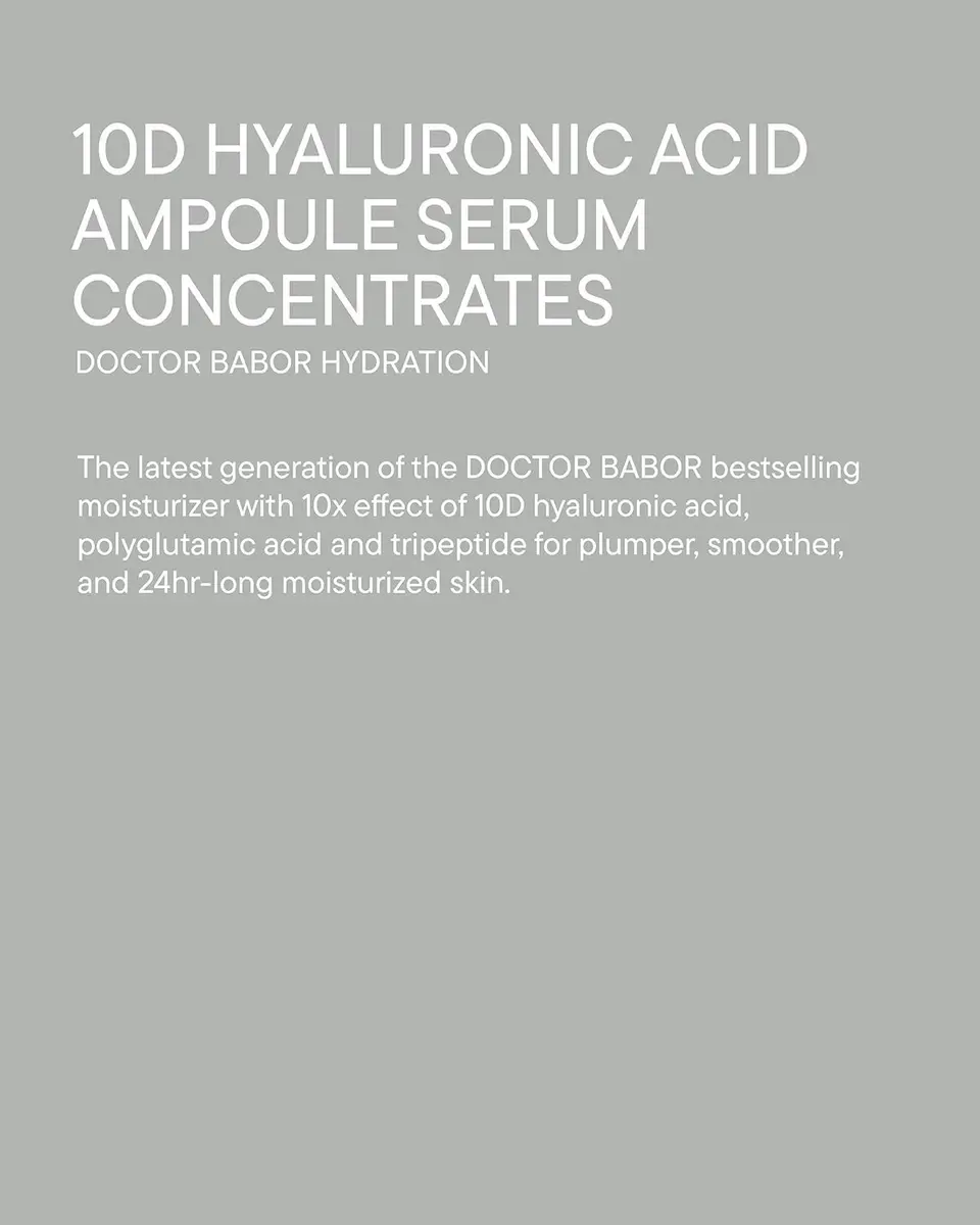 Babor POWER SERUM AMPOULES Hyaluronic Acid Serum | Thumbnail 4 Babor POWER SERUM AMPOULES Hyaluronic Acid Serum | Thumbnail 4