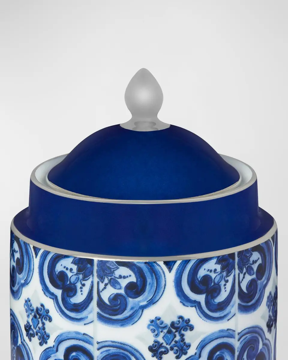 Dolce & Gabbana Casa Blu Mediterraneo Sugar Bowl with Cover | Thumbnail 2