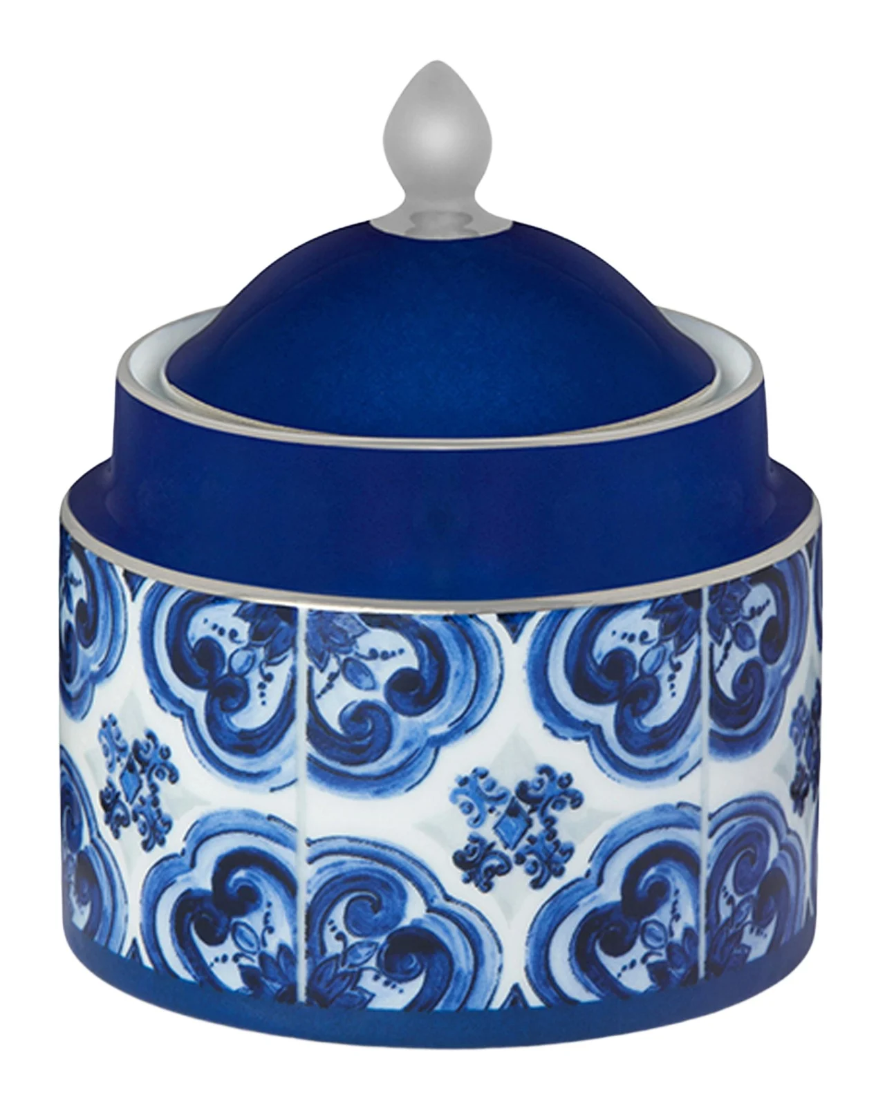 Dolce & Gabbana Casa Blu Mediterraneo Sugar Bowl with Cover