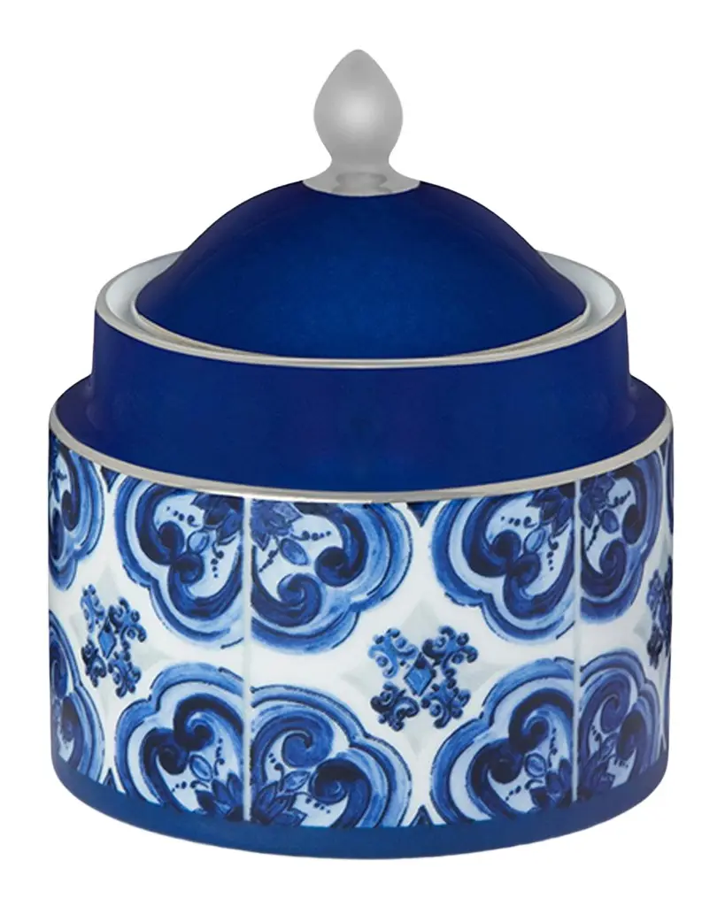 Dolce & Gabbana Casa Blu Mediterraneo Sugar Bowl with Cover