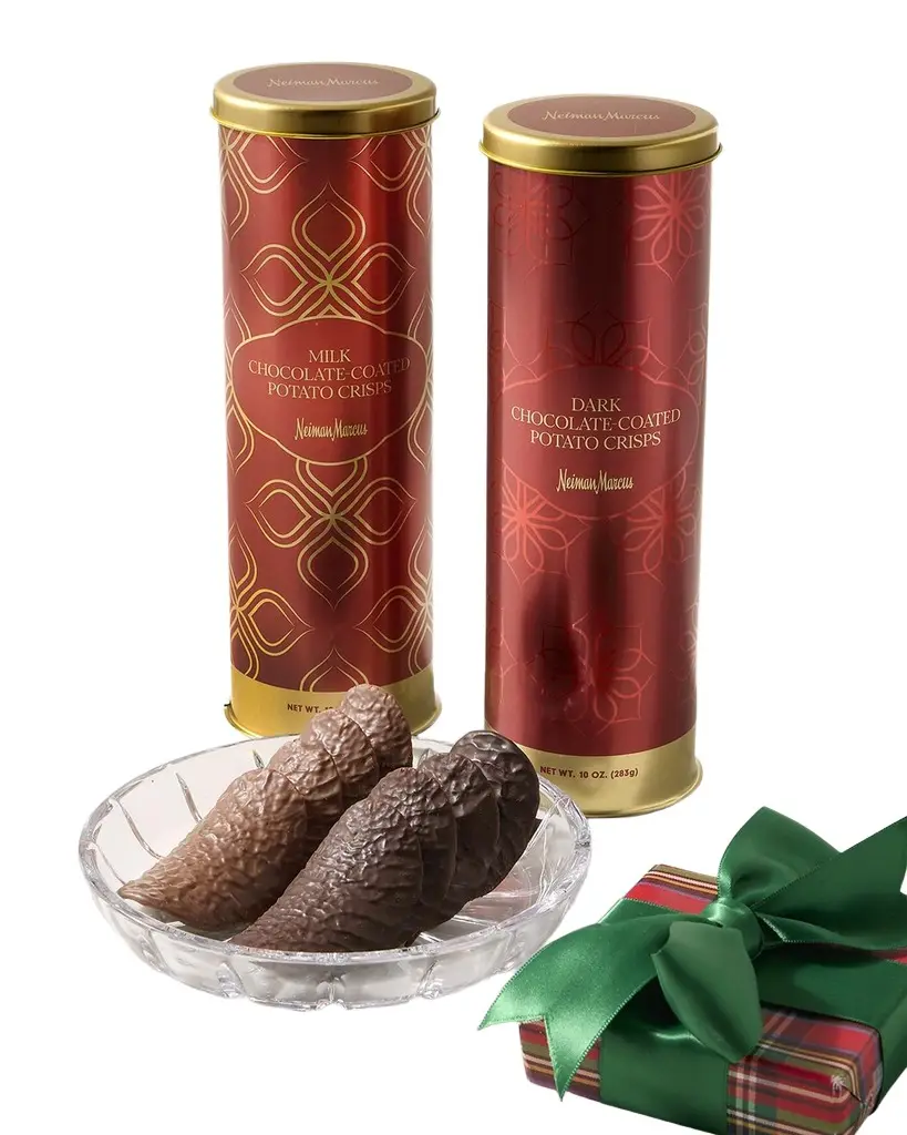 Dark & Milk Chocolate Potato Crisp Duo