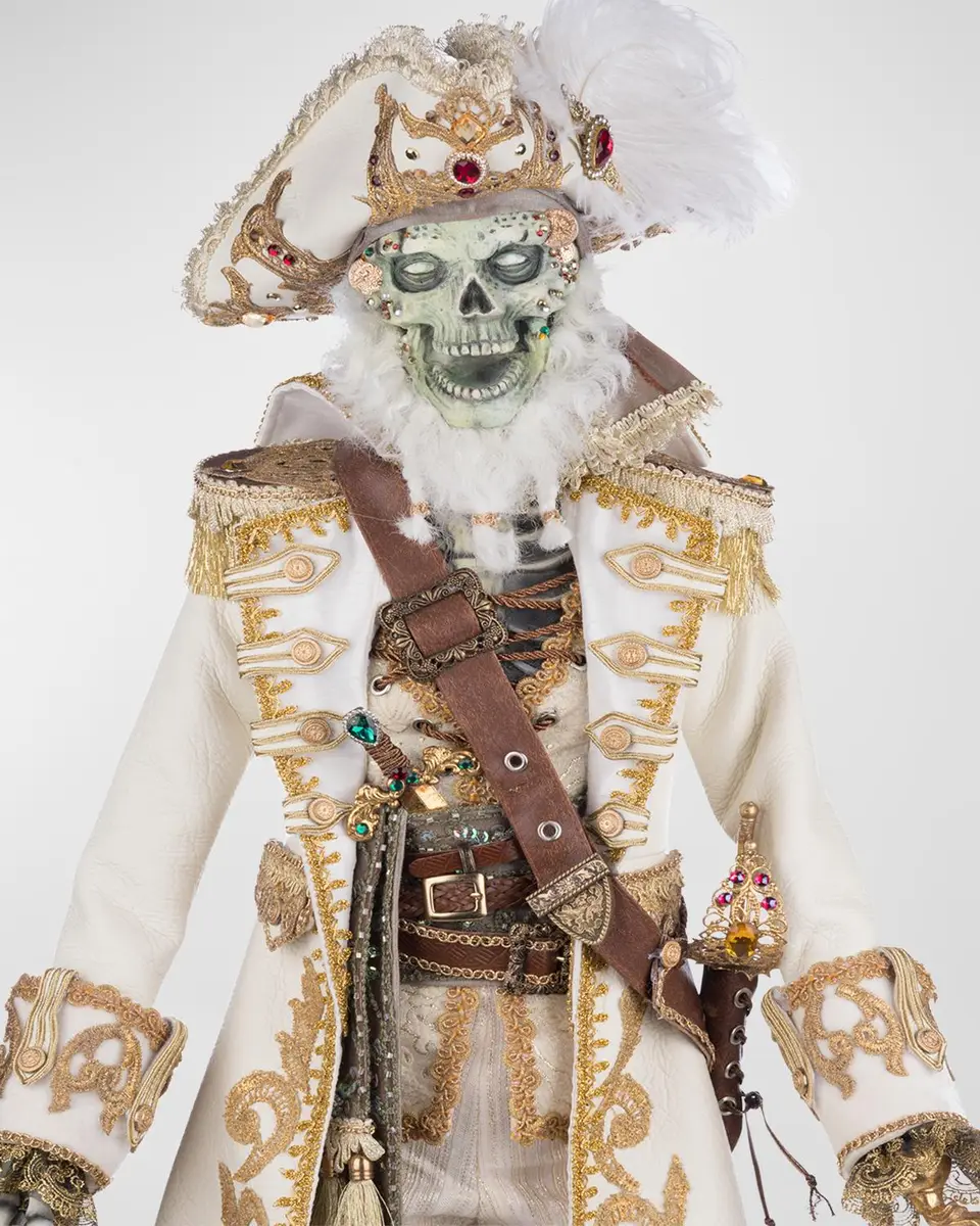Katherine 's Collection Captain Skully Swashbuckler Halloween Figurine, 38" | Thumbnail 2