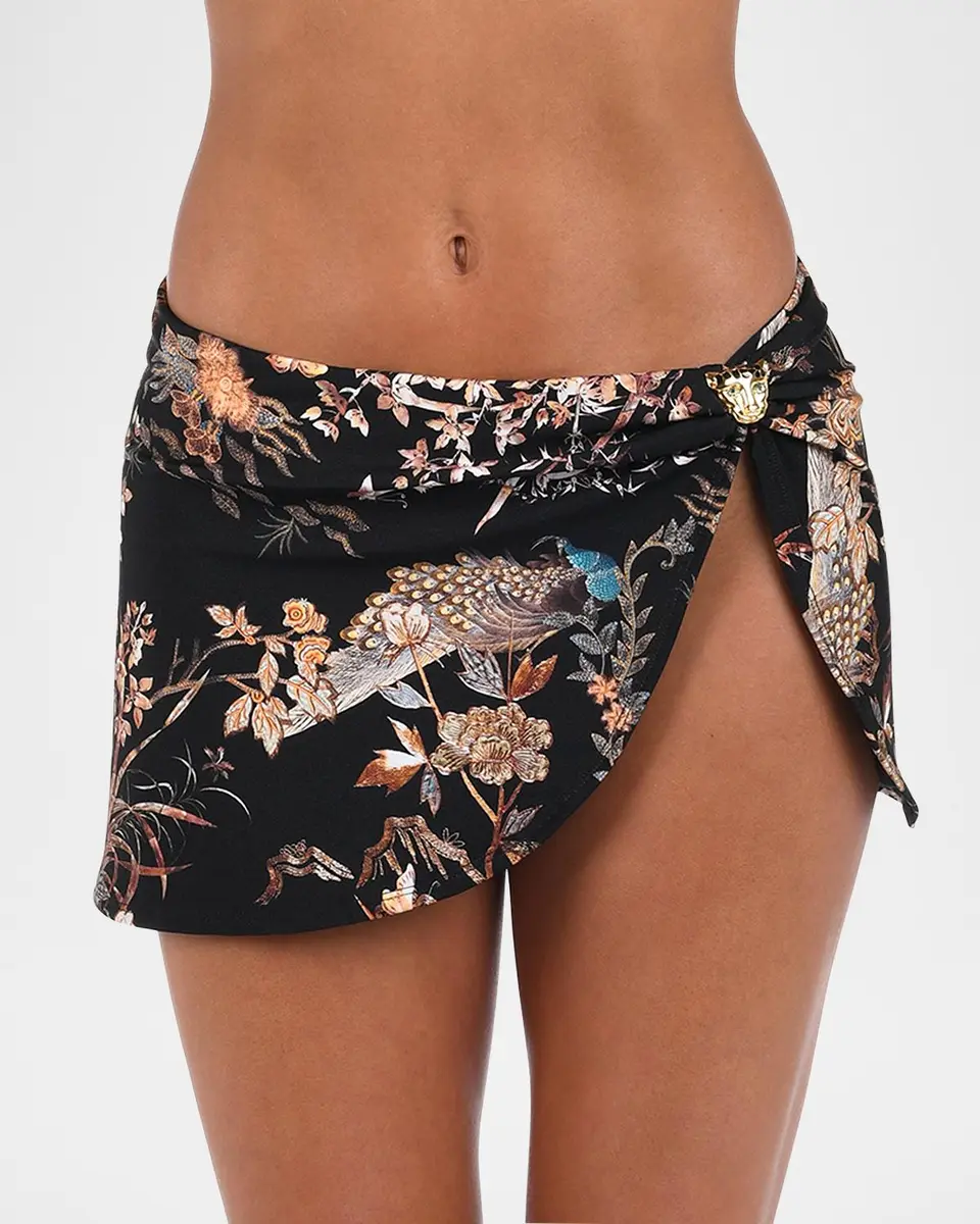 L'Agence Coco Jungle High-Waist Skirt | Thumbnail 4 L'Agence Coco Jungle High-Waist Skirt | Thumbnail 4