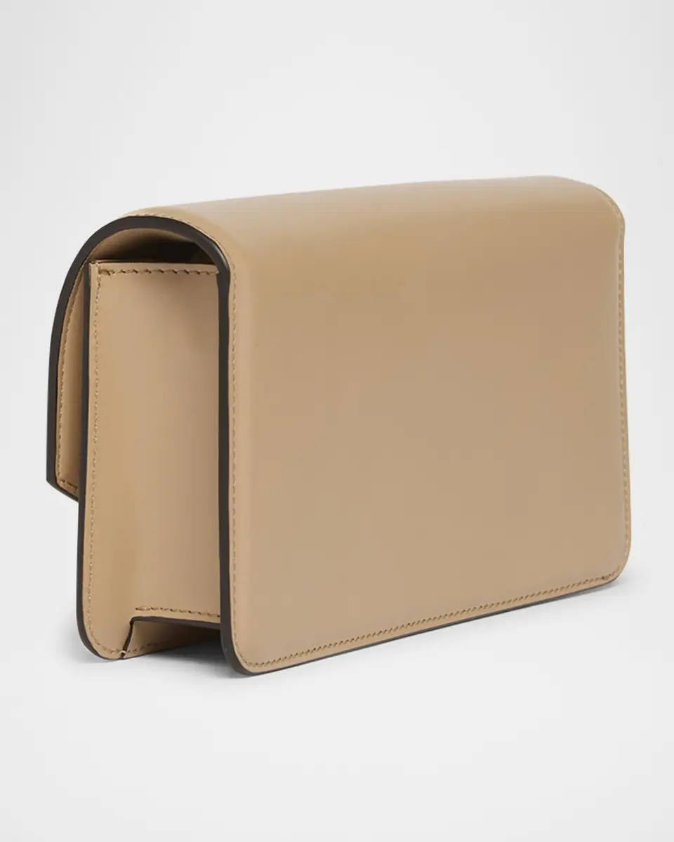 Valentino Garavani Vain Small Flap Leather Clutch Bag | Thumbnail 3 Valentino Garavani Vain Small Flap Leather Clutch Bag | Thumbnail 3