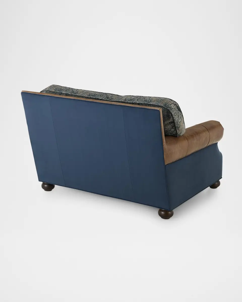 Old Hickory Tannery Brazos Upholstered Leather Chair | Thumbnail 4 Old Hickory Tannery Brazos Upholstered Leather Chair | Thumbnail 4