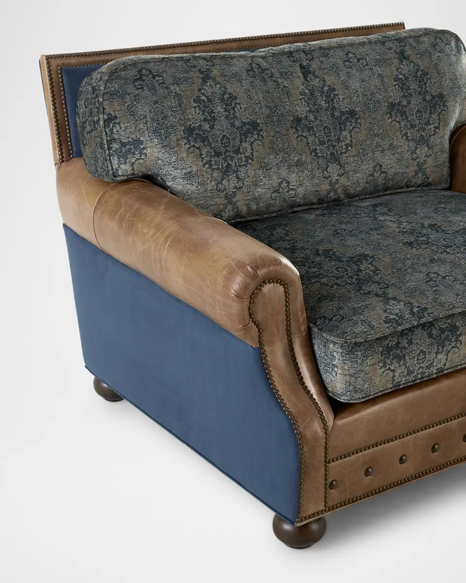 Old Hickory Tannery Brazos Upholstered Leather Chair | Thumbnail 5 Old Hickory Tannery Brazos Upholstered Leather Chair | Thumbnail 5