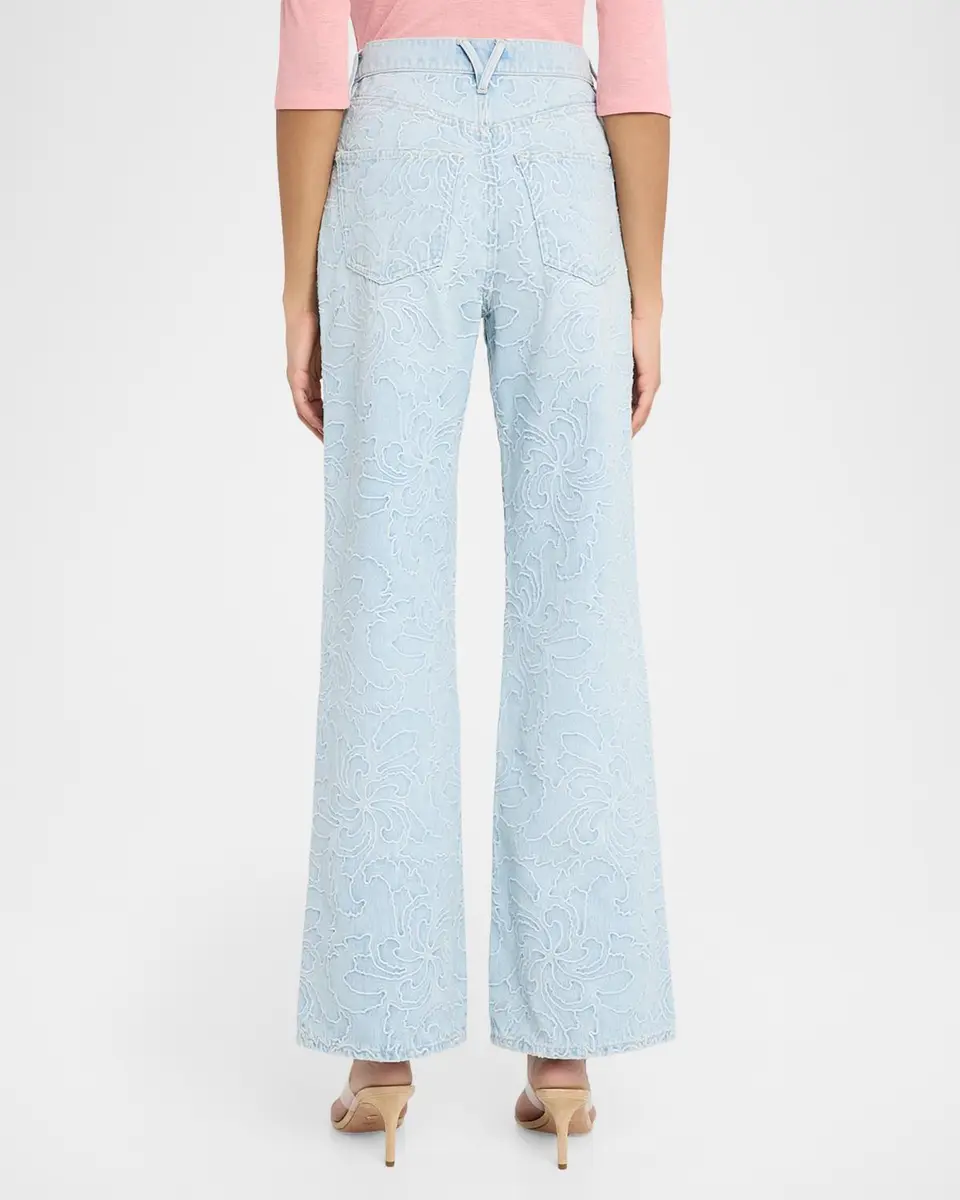 Veronica Beard Taylor Wide-Leg Jeans | Thumbnail 3 Veronica Beard Taylor Wide-Leg Jeans | Thumbnail 3