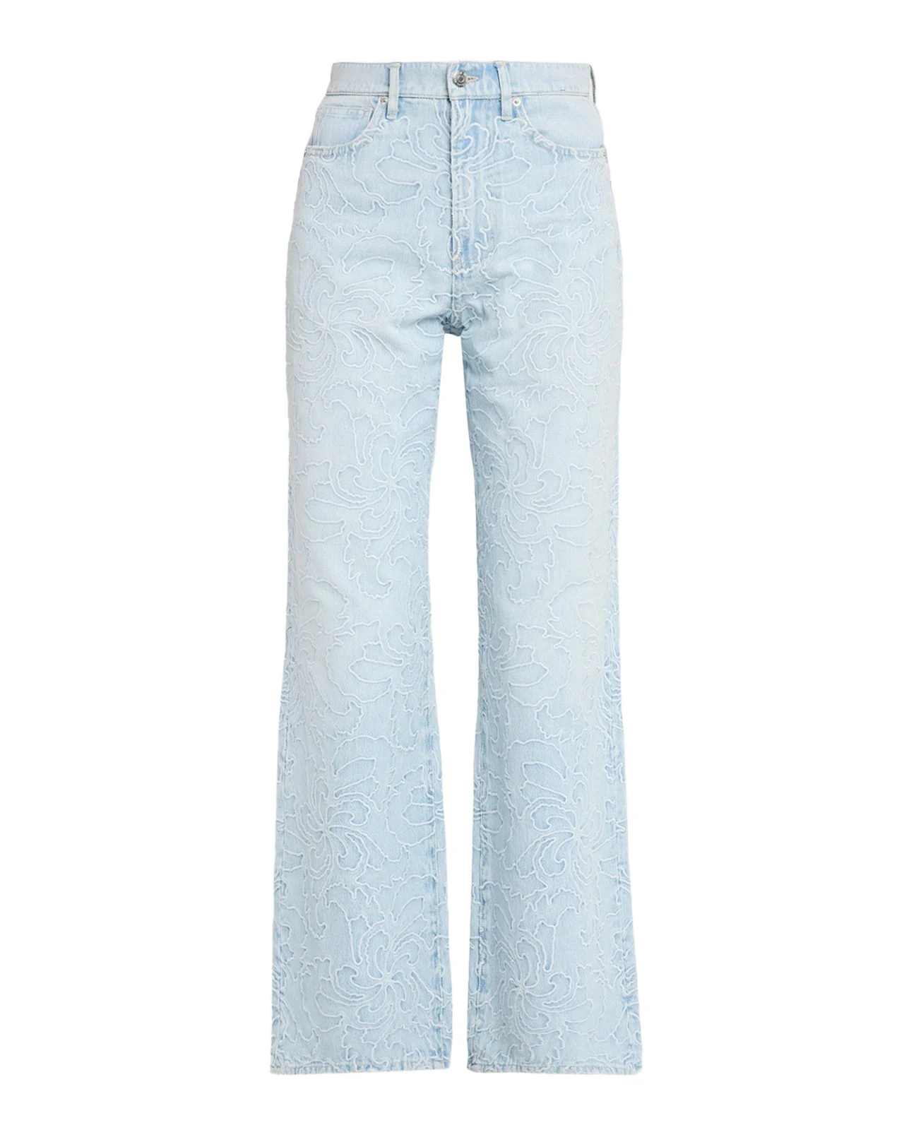 Veronica Beard Taylor Wide-Leg Jeans