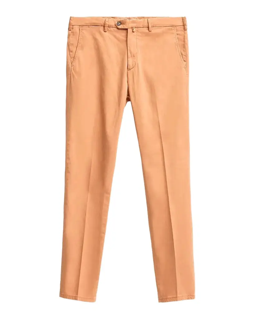 Sartorio Men's Solid Tapered-Leg Trousers