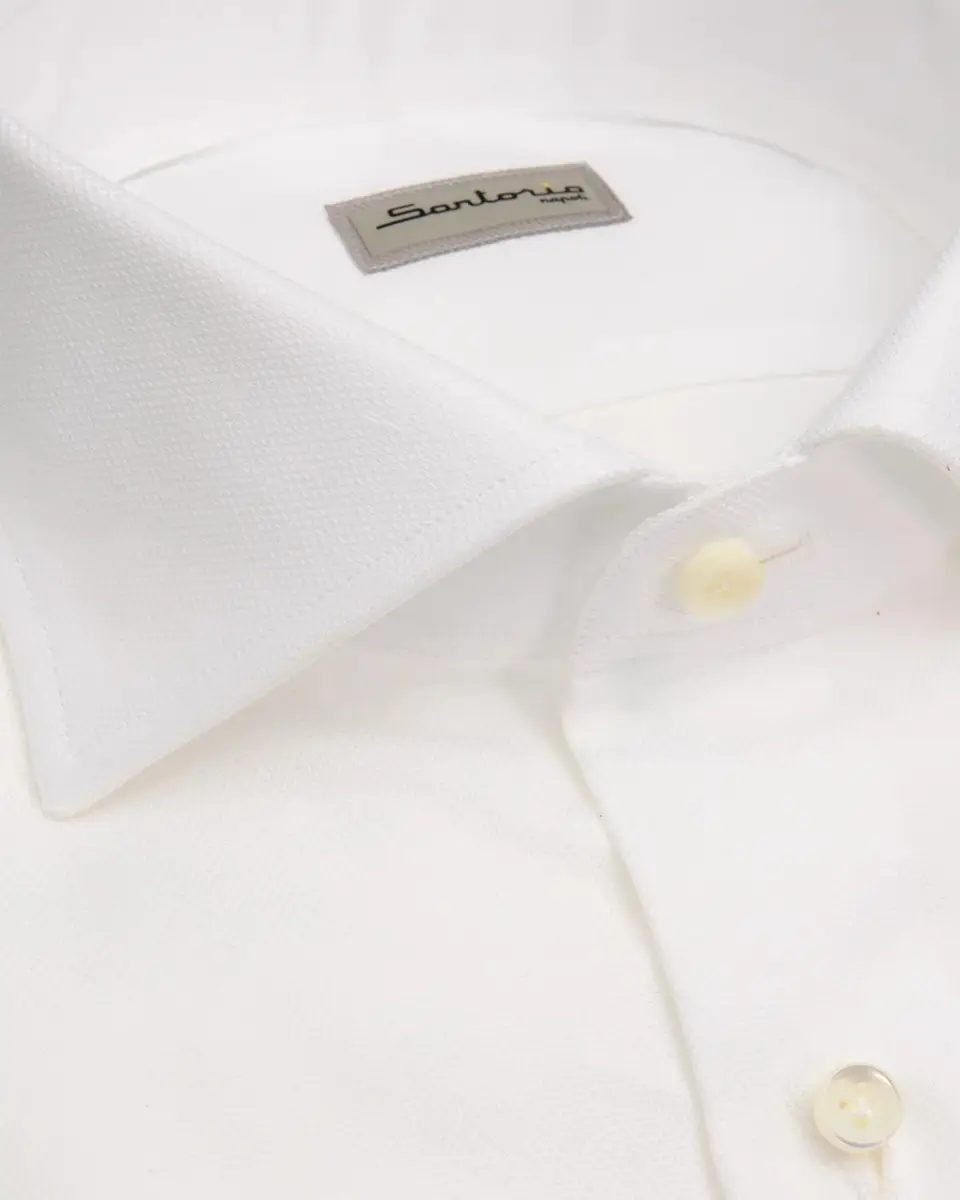 Sartorio Basic Textured Cotton Shirt | Thumbnail 2 Sartorio Basic Textured Cotton Shirt | Thumbnail 2