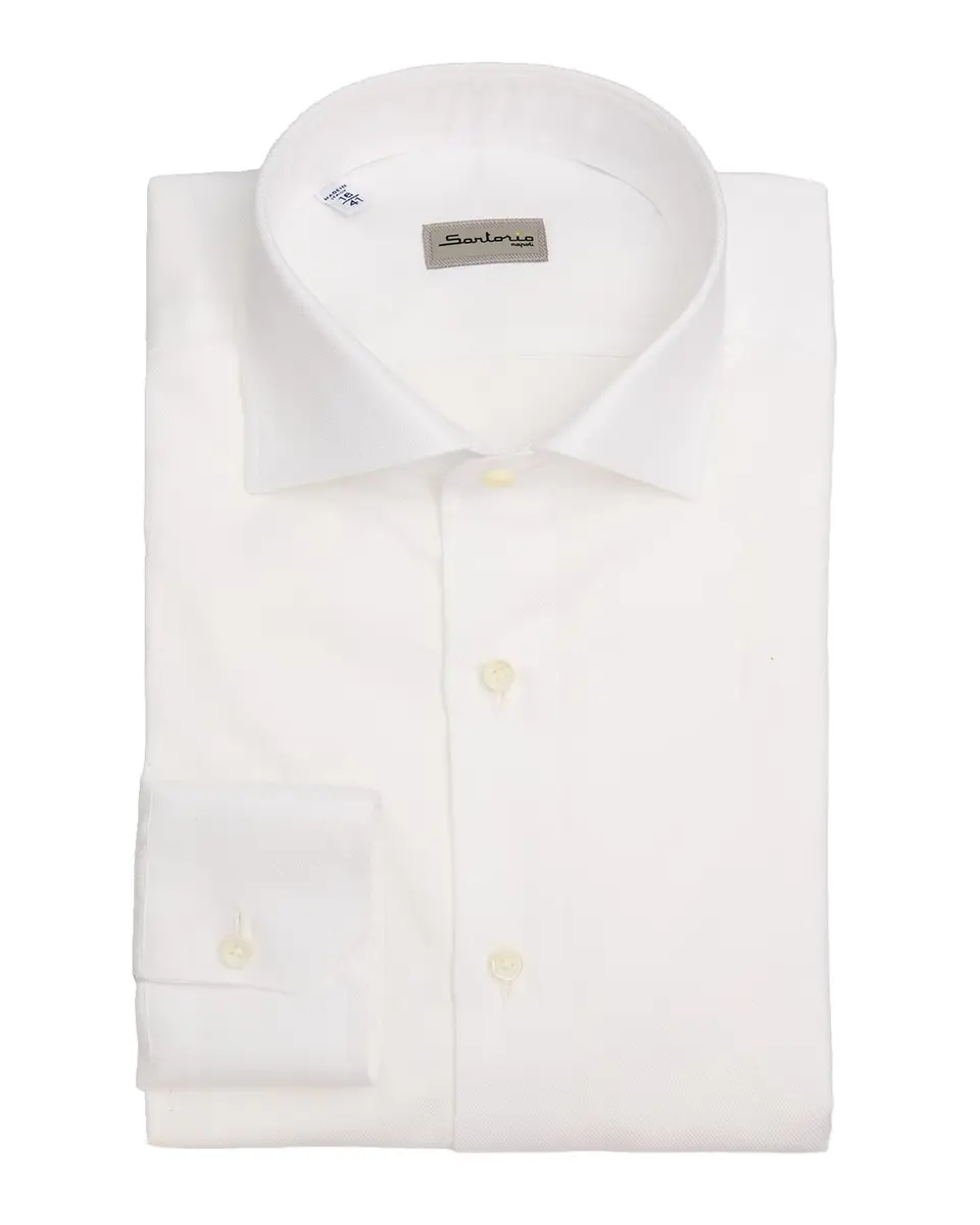 Sartorio Basic Textured Cotton Shirt | Thumbnail 3 Sartorio Basic Textured Cotton Shirt | Thumbnail 3