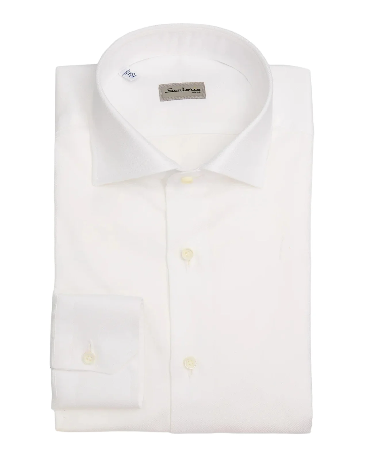 Sartorio Basic Textured Cotton Shirt