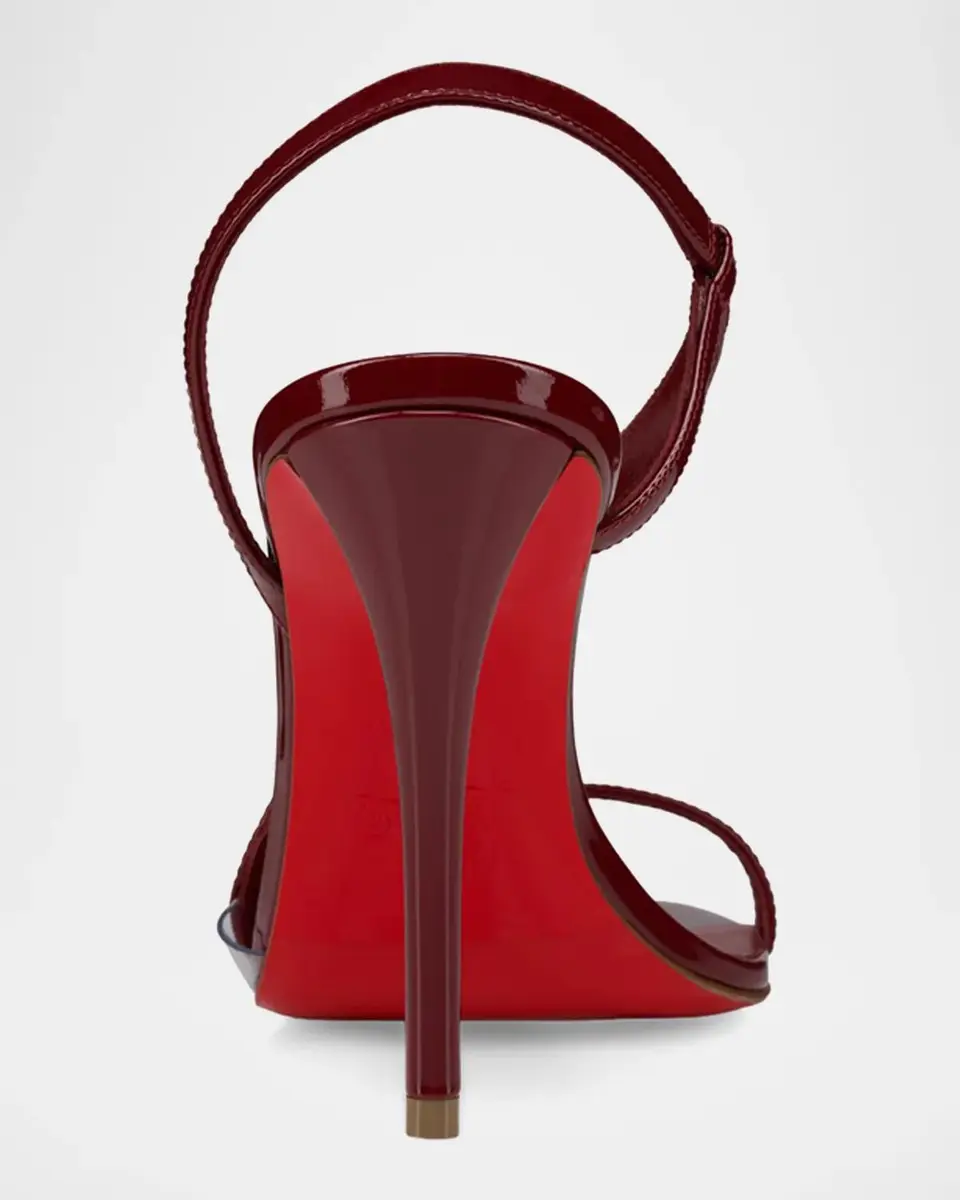 Christian Louboutin 100mm Rosa Z Patent Leather Sandals | Thumbnail 2 Christian Louboutin 100mm Rosa Z Patent Leather Sandals | Thumbnail 2