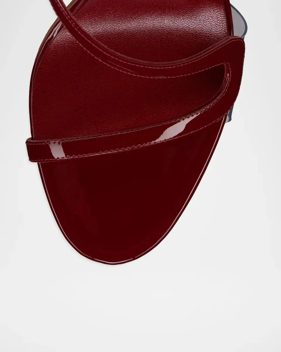 Christian Louboutin 100mm Rosa Z Patent Leather Sandals | Thumbnail 3 Christian Louboutin 100mm Rosa Z Patent Leather Sandals | Thumbnail 3