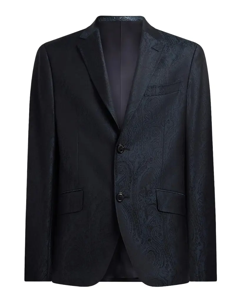 Men's Tonal Paisley Two-Button Sport Coat Men's Tonal Paisley Two-Button Sport Coat