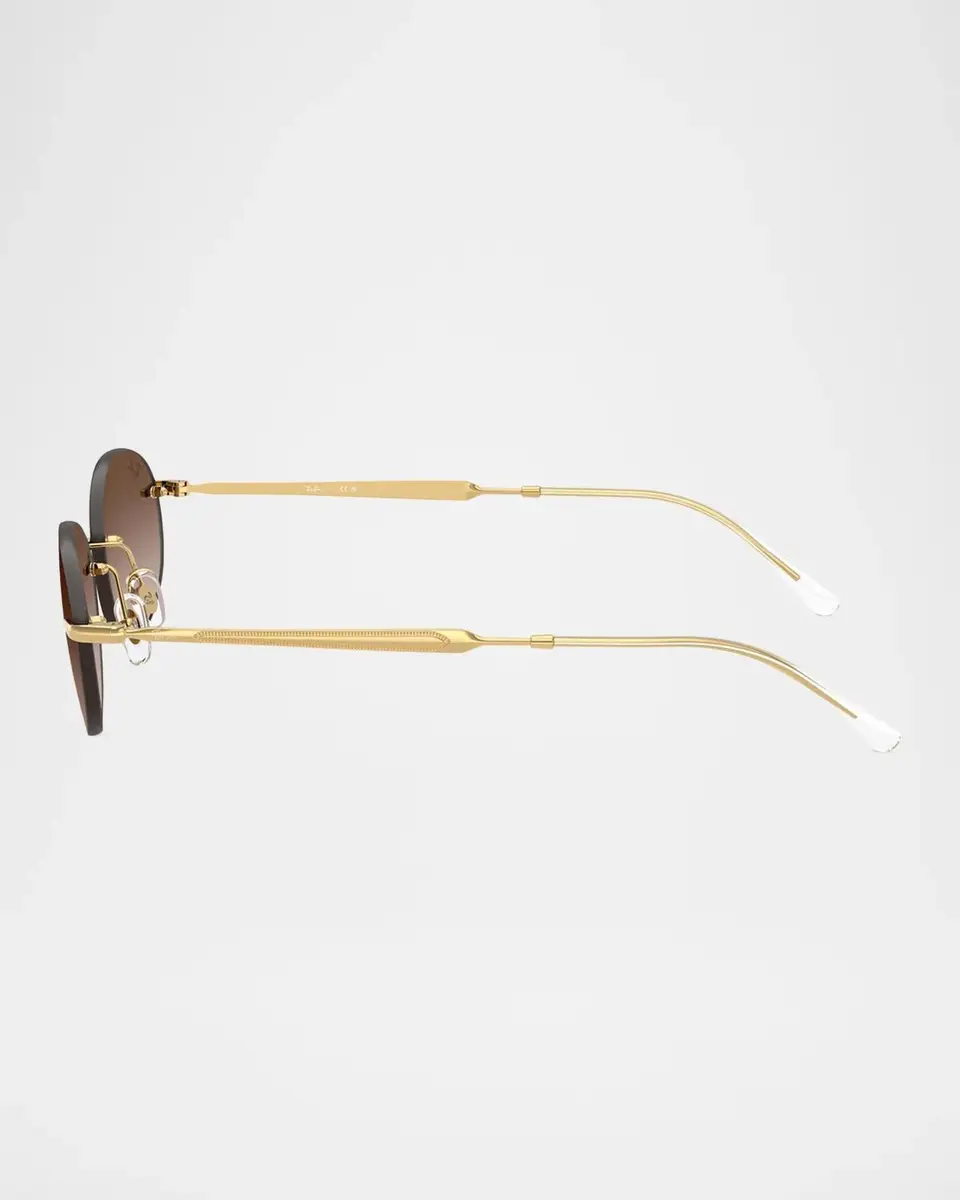 Brunello Cucinelli RB3767 54MM Oval Sunglasses | Thumbnail 3