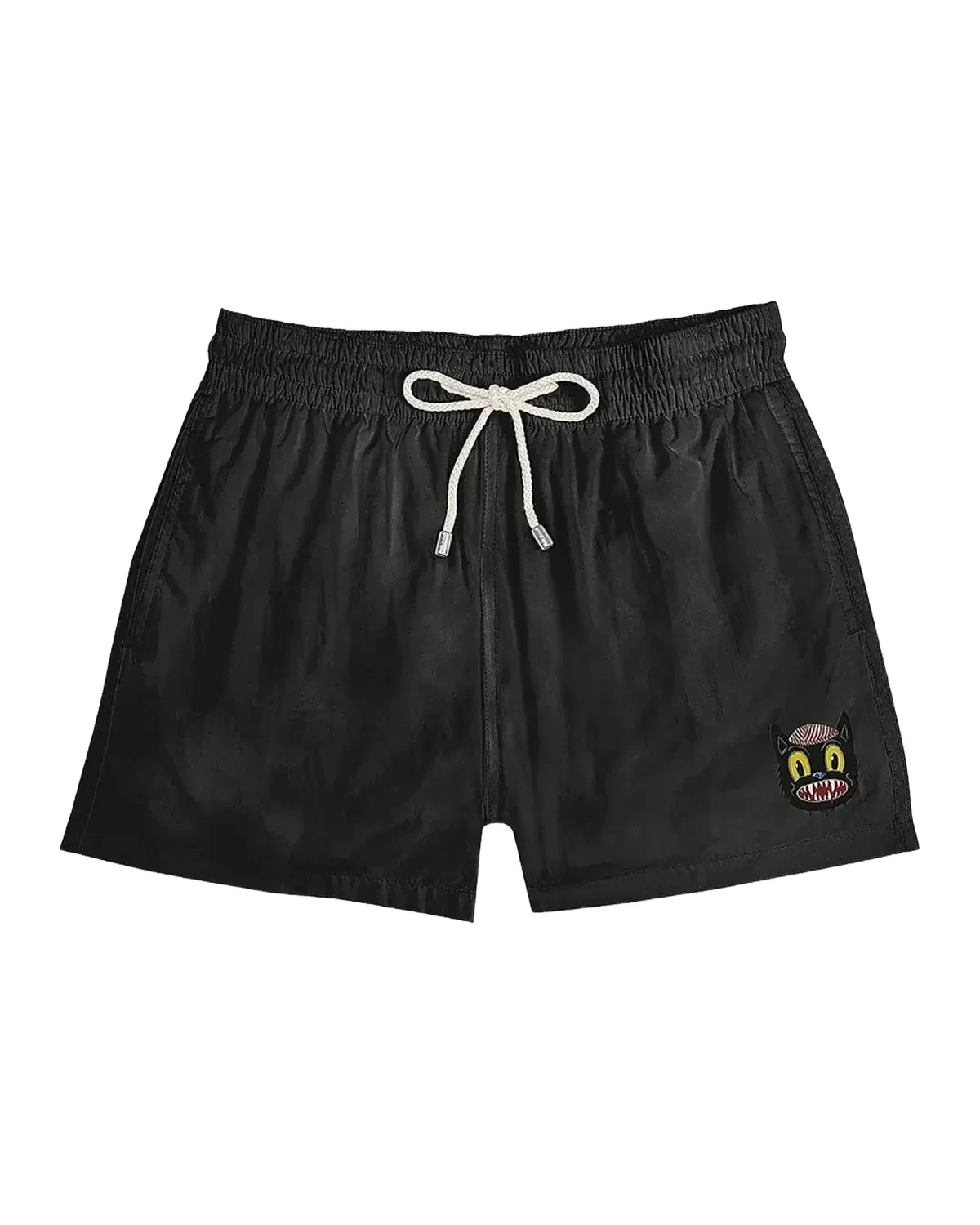 ARRELS Small Cat Drawstring Swim Shorts