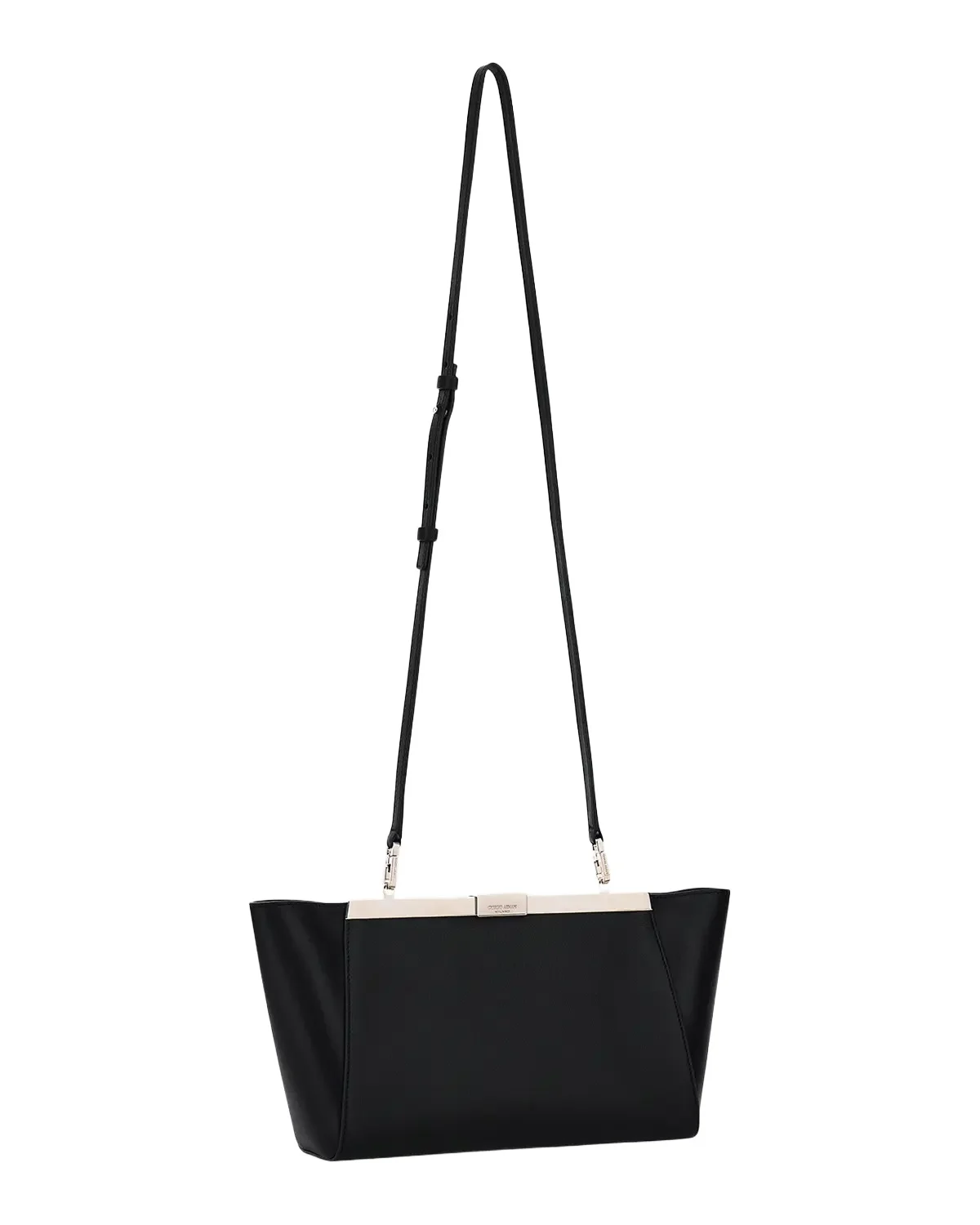 Giorgio Armani Leather Crossbody Clutch Bag