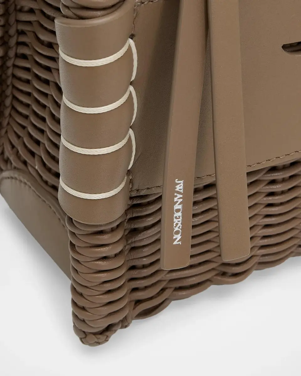 JW Anderson Woven Leather Top Handle Bag | Thumbnail 11