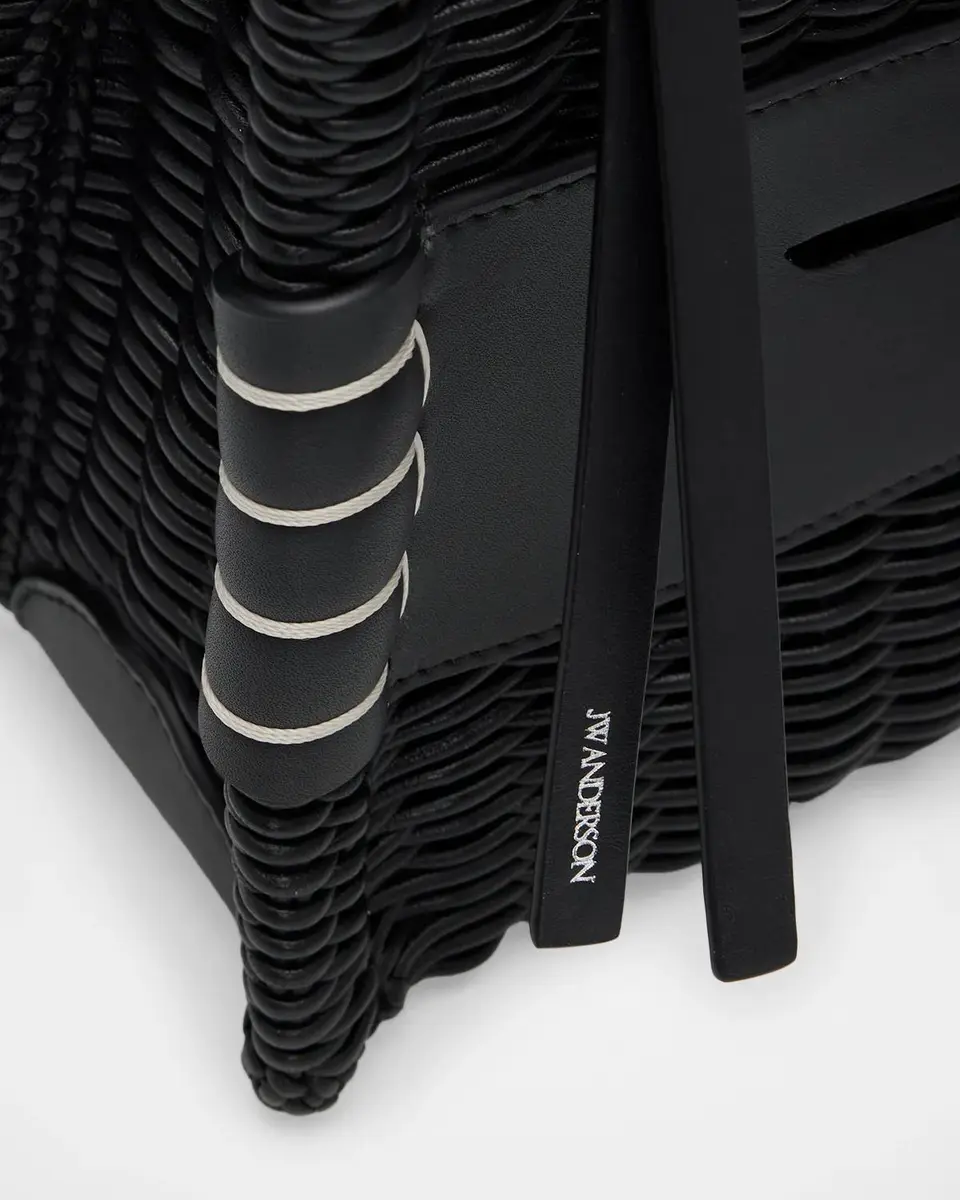 JW Anderson Woven Leather Top Handle Bag | Thumbnail 6