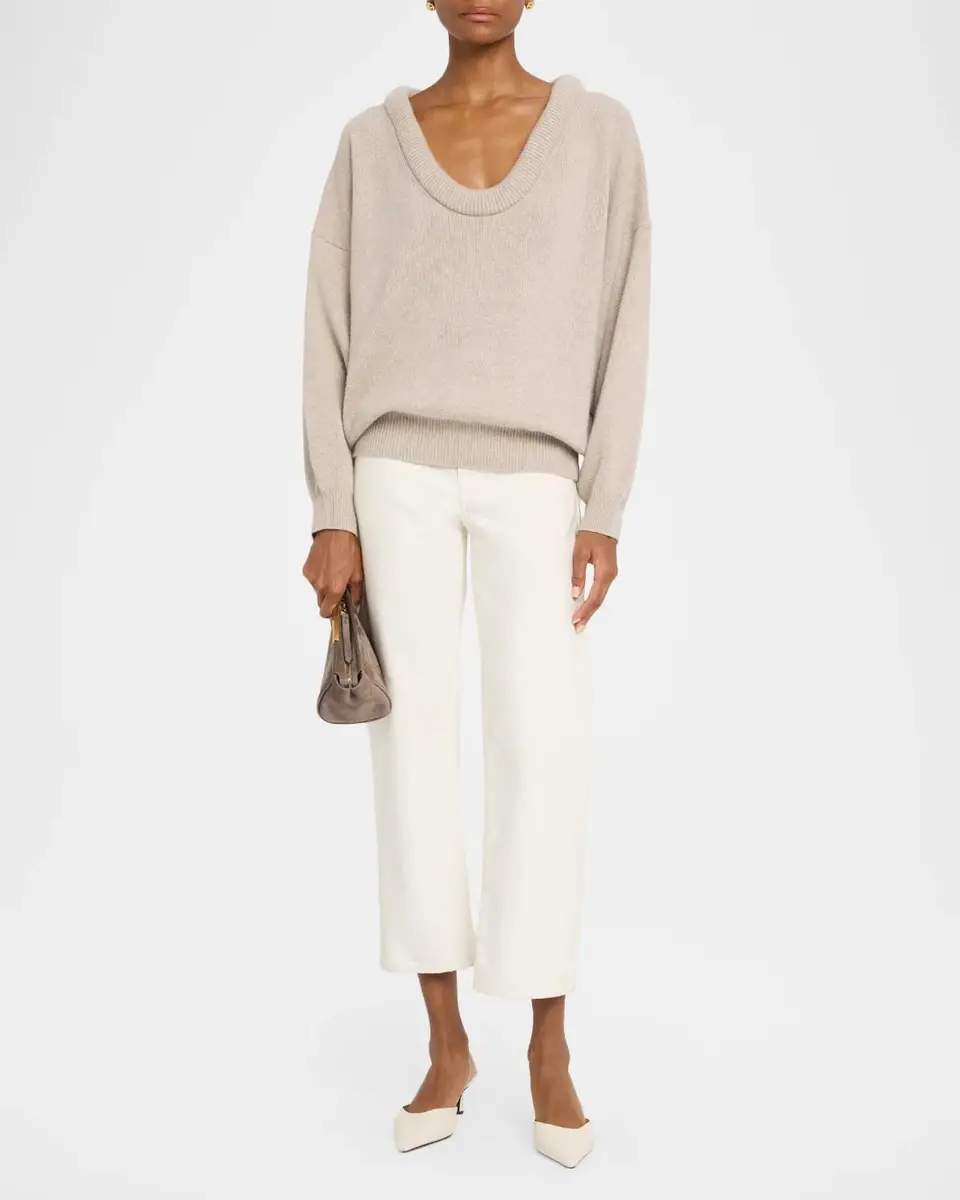 Lisa Yang Doria Scoop-Neck Cashmere Sweater | Thumbnail 2 Lisa Yang Doria Scoop-Neck Cashmere Sweater | Thumbnail 2